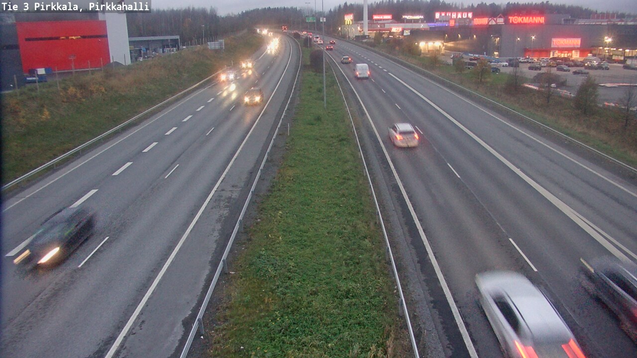 Kelikamerat Kuva Tie 3 Pirkkala, Pirkkahalli, Pirkkala, Pirkanmaa