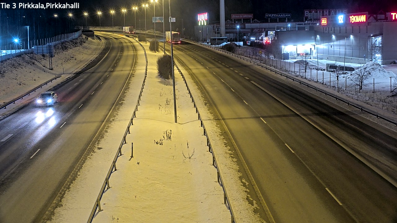 Kelikamerat Kuva Tie 3 Pirkkala, Pirkkahalli, Pirkkala, Pirkanmaa