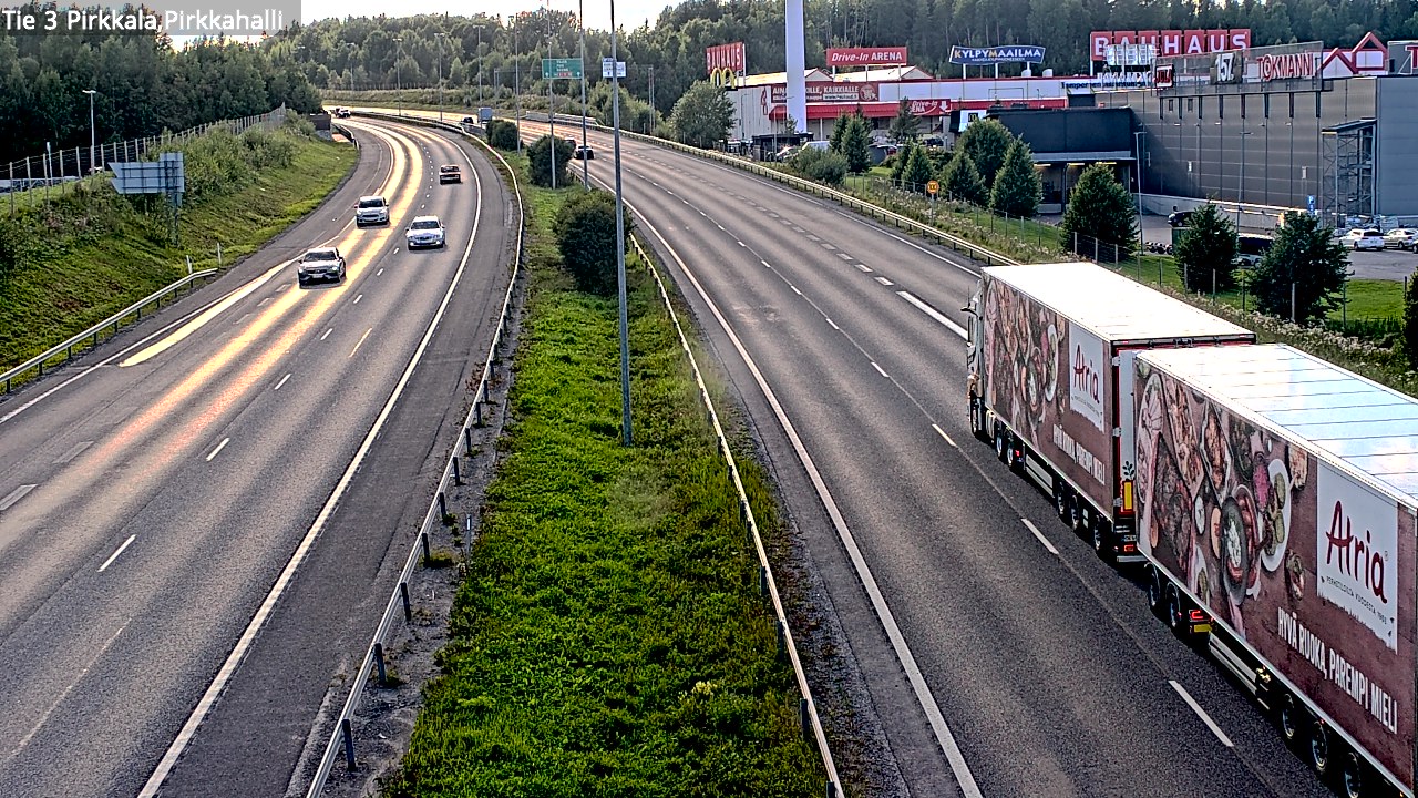 Kelikamerat Kuva Tie 3 Pirkkala, Pirkkahalli, Pirkkala, Pirkanmaa