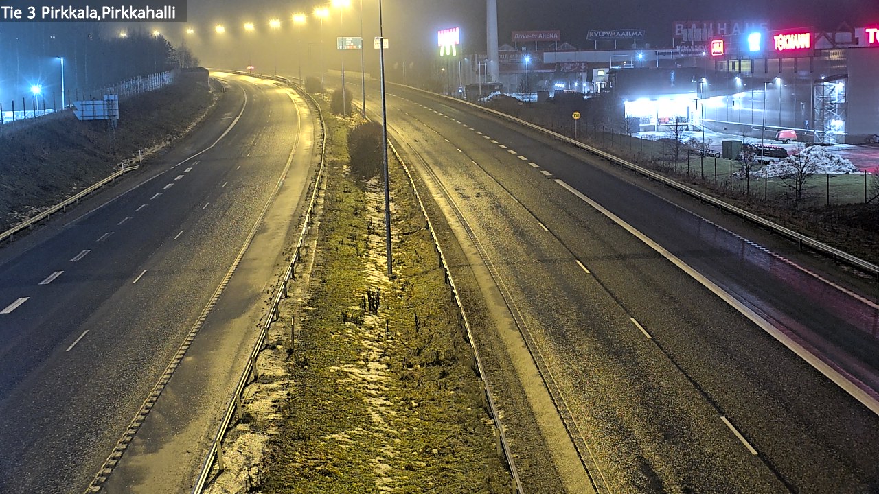 Weather Camera Image Väg 3 Birkala, Pirkkahalli, Pirkkala, Pirkanmaa