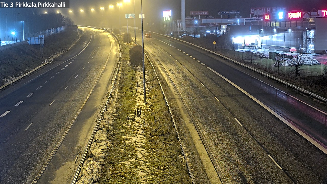 Weather Camera Image Väg 3 Birkala, Pirkkahalli, Pirkkala, Pirkanmaa