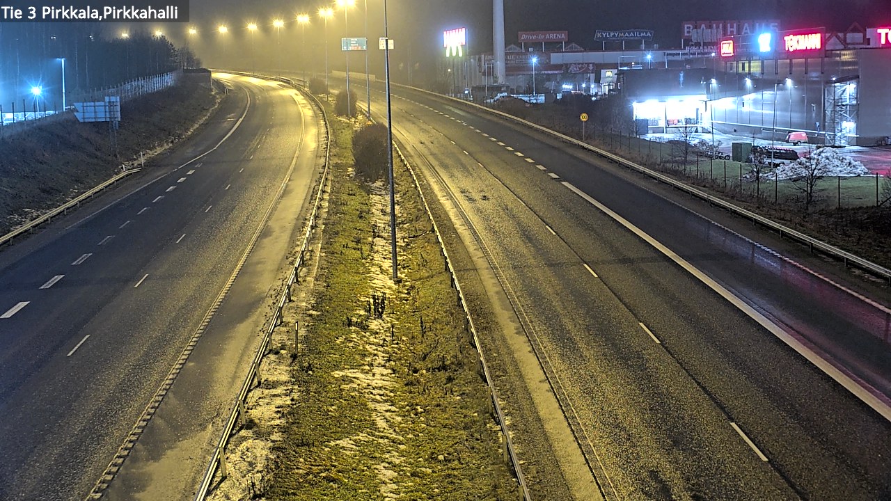 Weather Camera Image Väg 3 Birkala, Pirkkahalli, Pirkkala, Pirkanmaa
