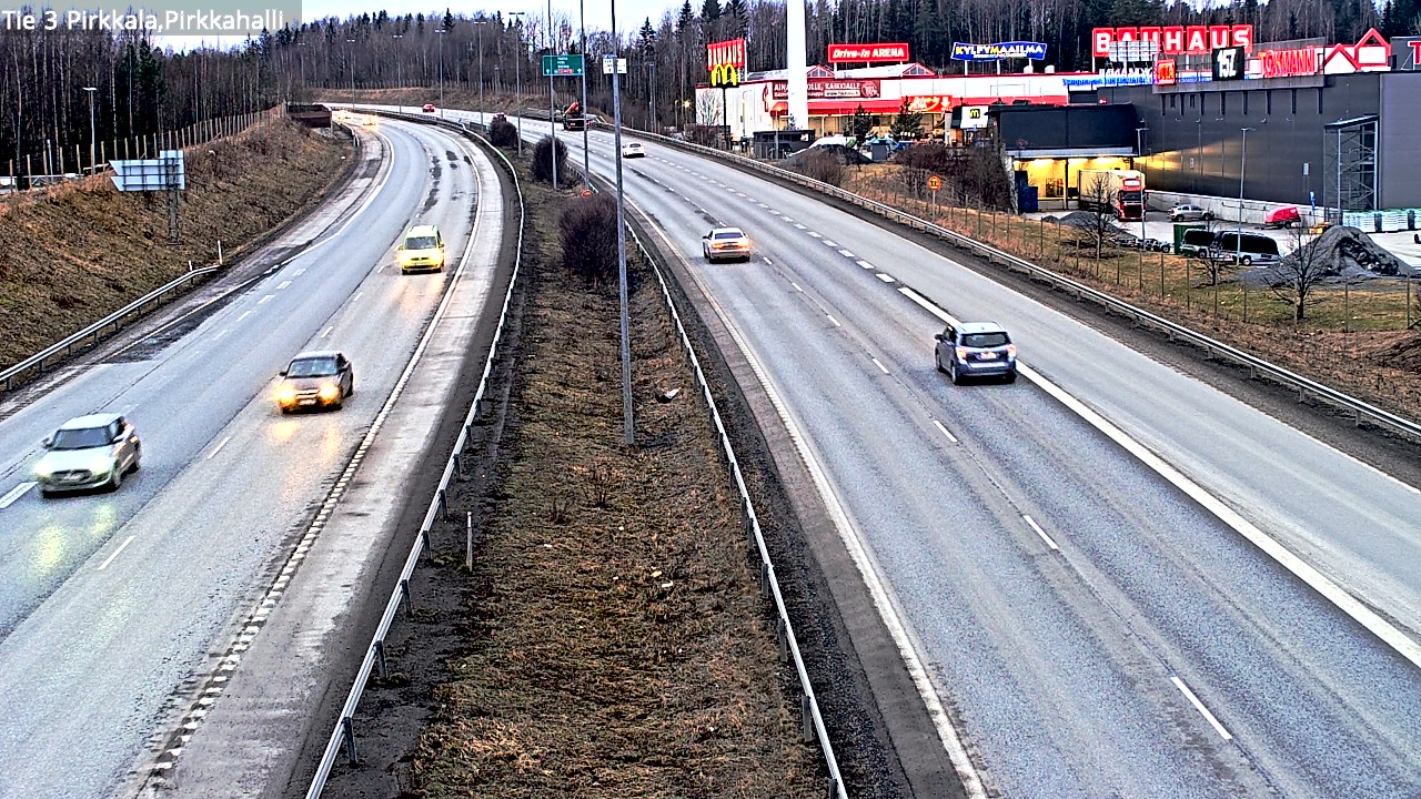Kelikamerat Kuva Tie 3 Pirkkala, Pirkkahalli, Pirkkala, Pirkanmaa