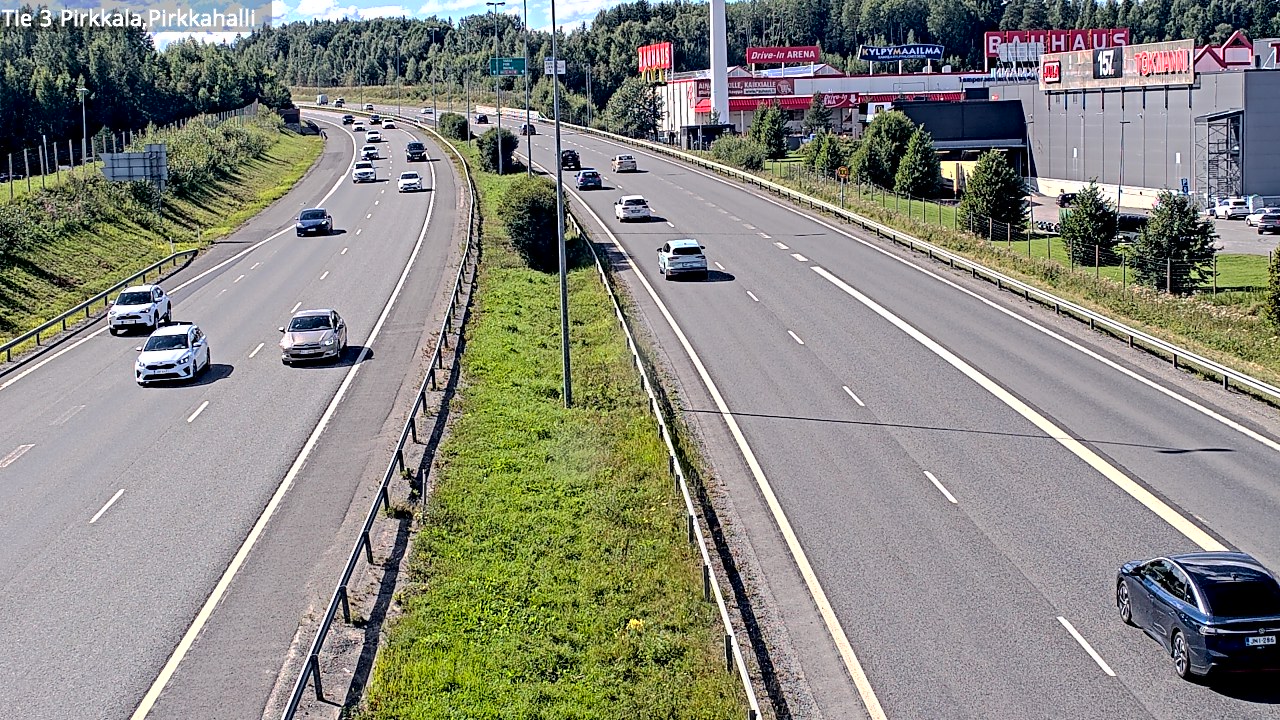 Kelikamerat Kuva Tie 3 Pirkkala, Pirkkahalli, Pirkkala, Pirkanmaa