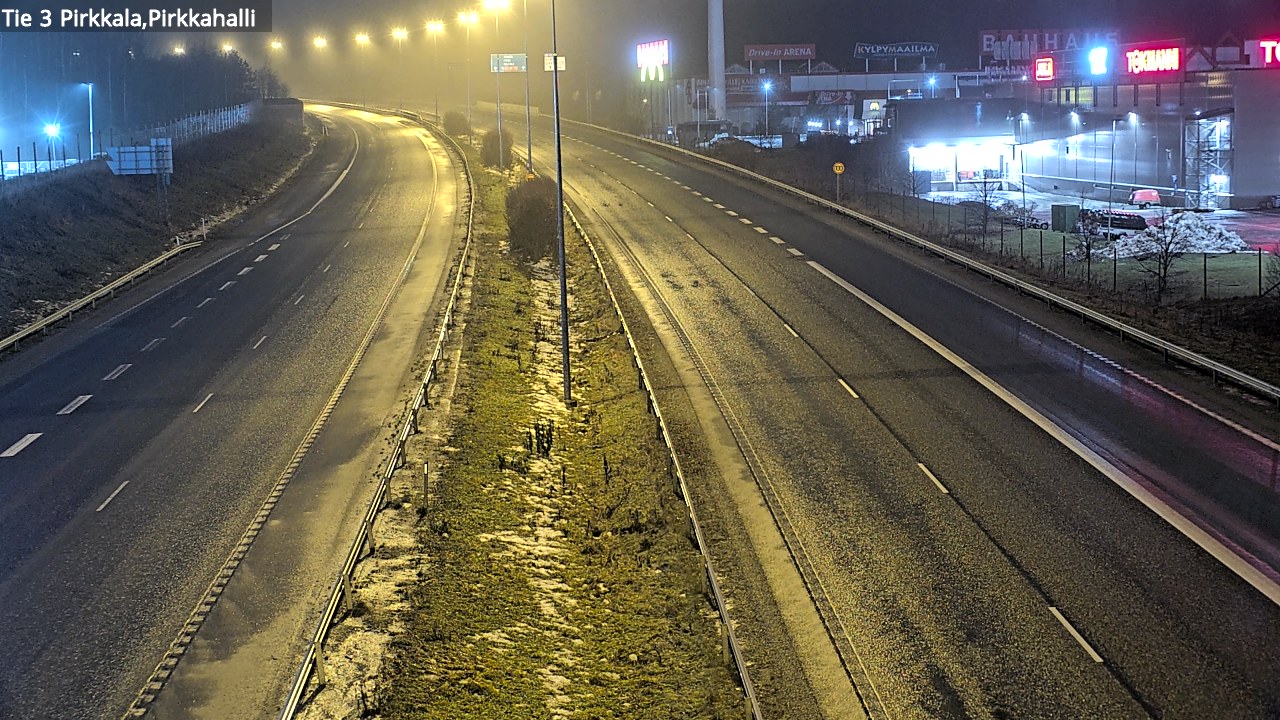 Weather Camera Image Väg 3 Birkala, Pirkkahalli, Pirkkala, Pirkanmaa