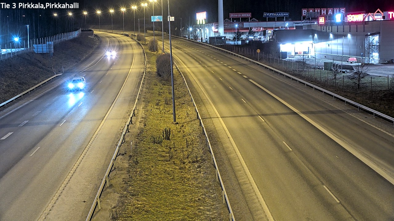 Kelikamerat Kuva Tie 3 Pirkkala, Pirkkahalli, Pirkkala, Pirkanmaa