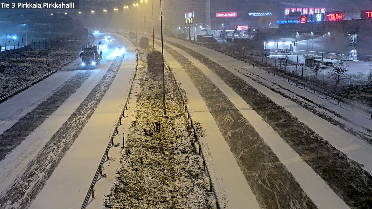 Kelikamerat Kuva Tie 3 Pirkkala, Pirkkahalli, Pirkkala, Pirkanmaa