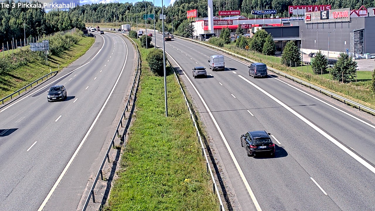 Kelikamerat Kuva Tie 3 Pirkkala, Pirkkahalli, Pirkkala, Pirkanmaa