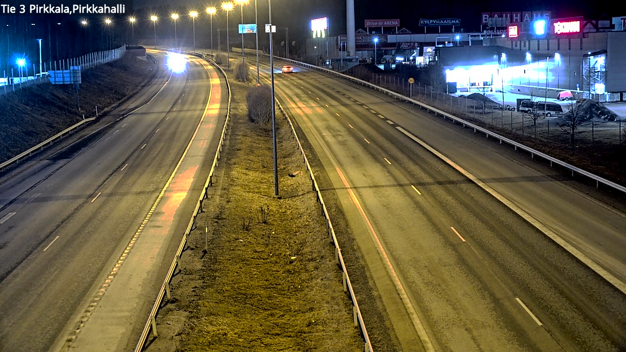 Kelikamerat Kuva Tie 3 Pirkkala, Pirkkahalli, Pirkkala, Pirkanmaa