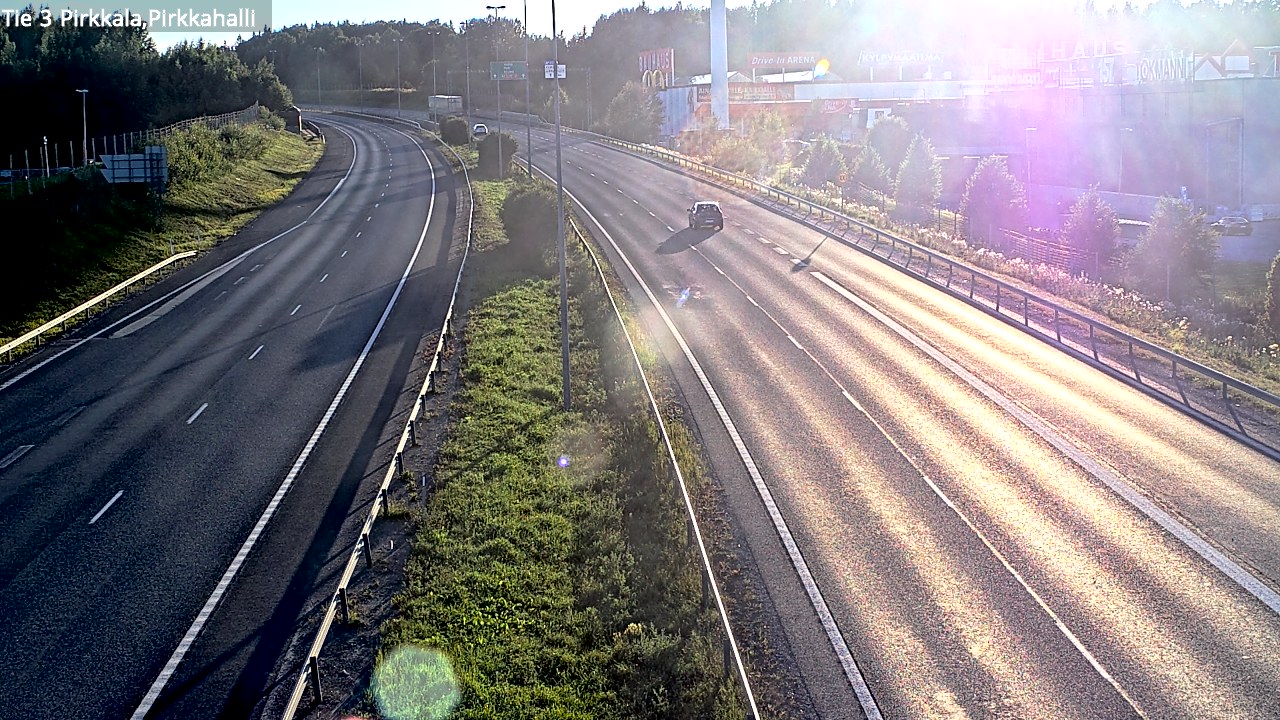 Kelikamerat Kuva Tie 3 Pirkkala, Pirkkahalli, Pirkkala, Pirkanmaa