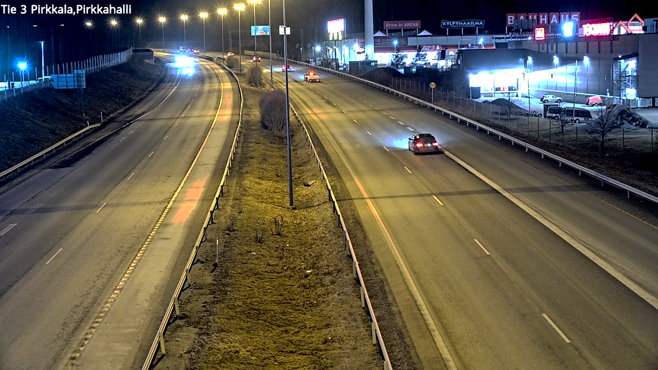 Kelikamerat Kuva Tie 3 Pirkkala, Pirkkahalli, Pirkkala, Pirkanmaa