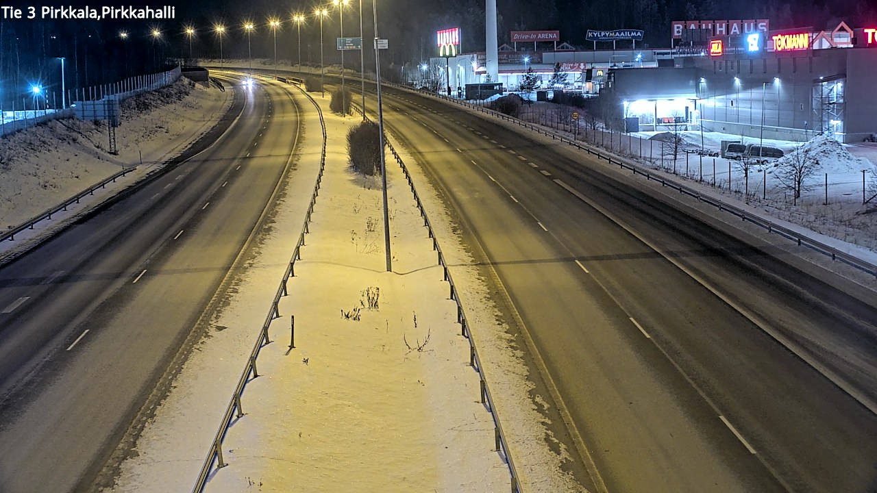 Kelikamerat Kuva Tie 3 Pirkkala, Pirkkahalli, Pirkkala, Pirkanmaa