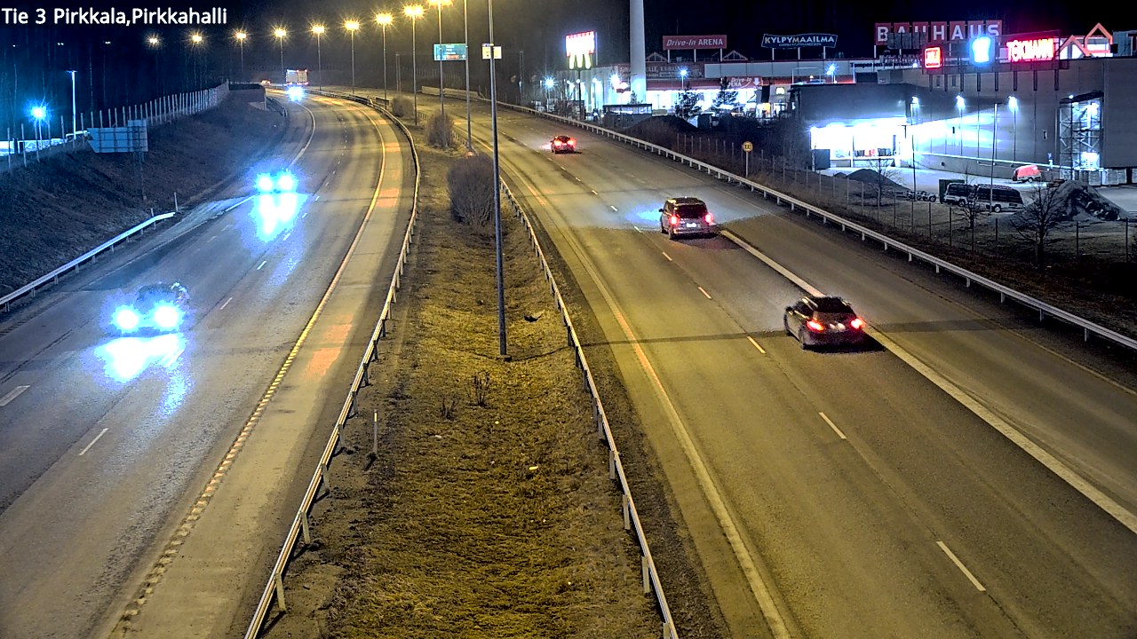 Kelikamerat Kuva Tie 3 Pirkkala, Pirkkahalli, Pirkkala, Pirkanmaa