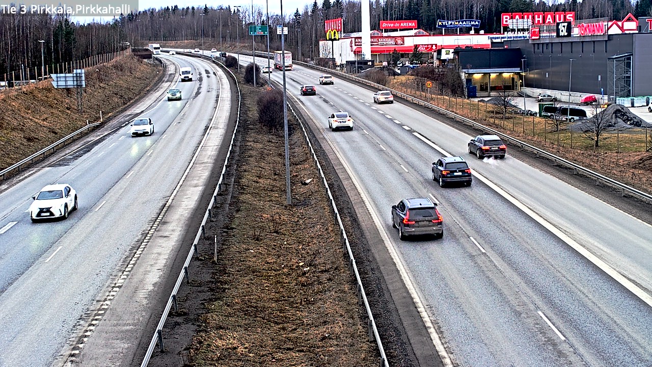 Kelikamerat Kuva Tie 3 Pirkkala, Pirkkahalli, Pirkkala, Pirkanmaa