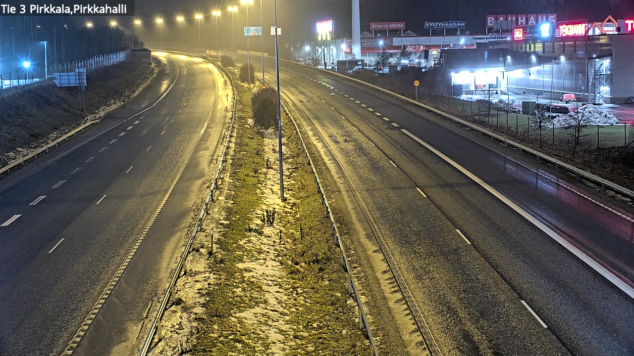 Weather Camera Image Väg 3 Birkala, Pirkkahalli, Pirkkala, Pirkanmaa