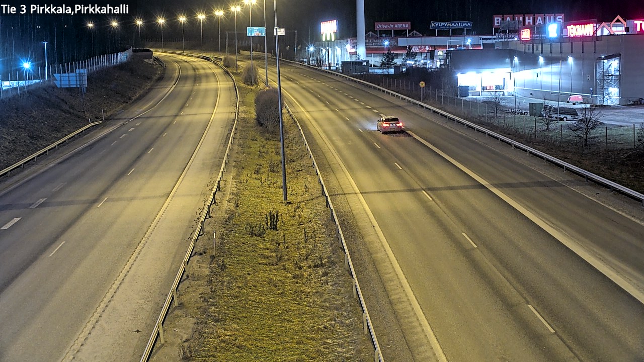 Kelikamerat Kuva Tie 3 Pirkkala, Pirkkahalli, Pirkkala, Pirkanmaa