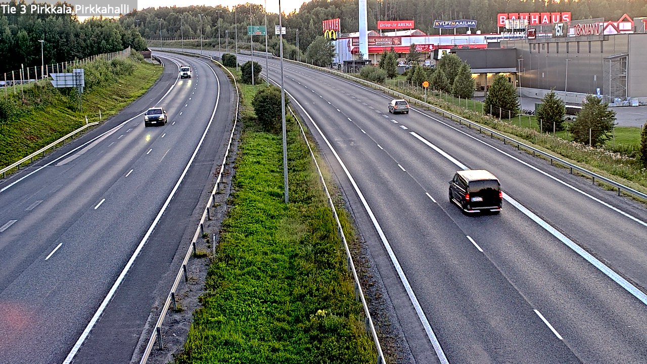 Kelikamerat Kuva Tie 3 Pirkkala, Pirkkahalli, Pirkkala, Pirkanmaa