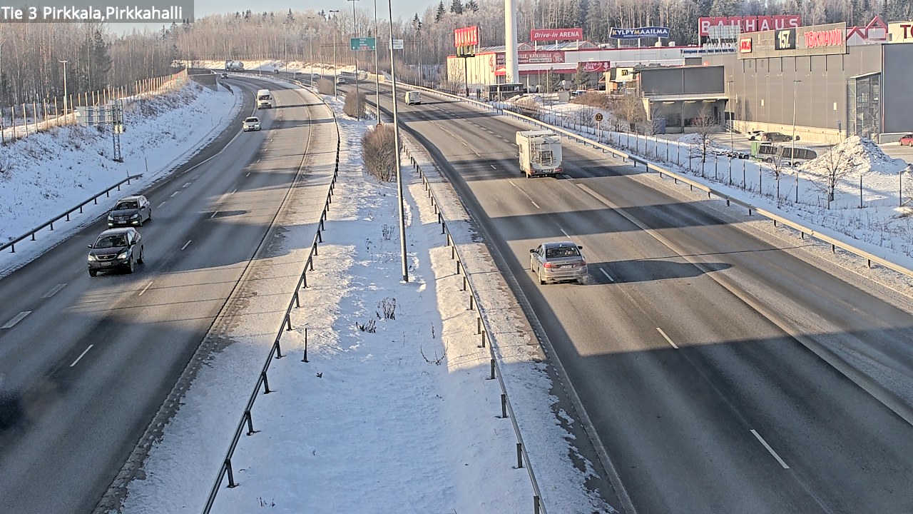 Weather Camera Image Väg 3 Birkala, Pirkkahalli, Pirkkala, Pirkanmaa