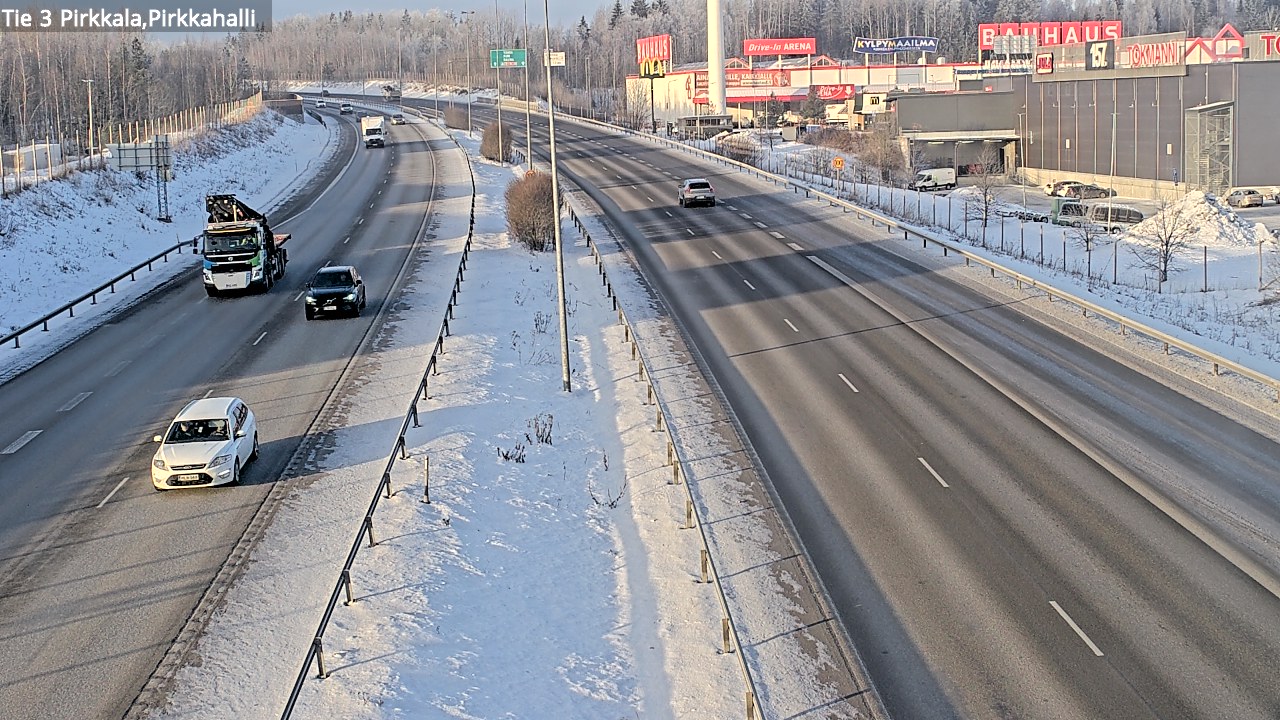 Weather Camera Image Väg 3 Birkala, Pirkkahalli, Pirkkala, Pirkanmaa