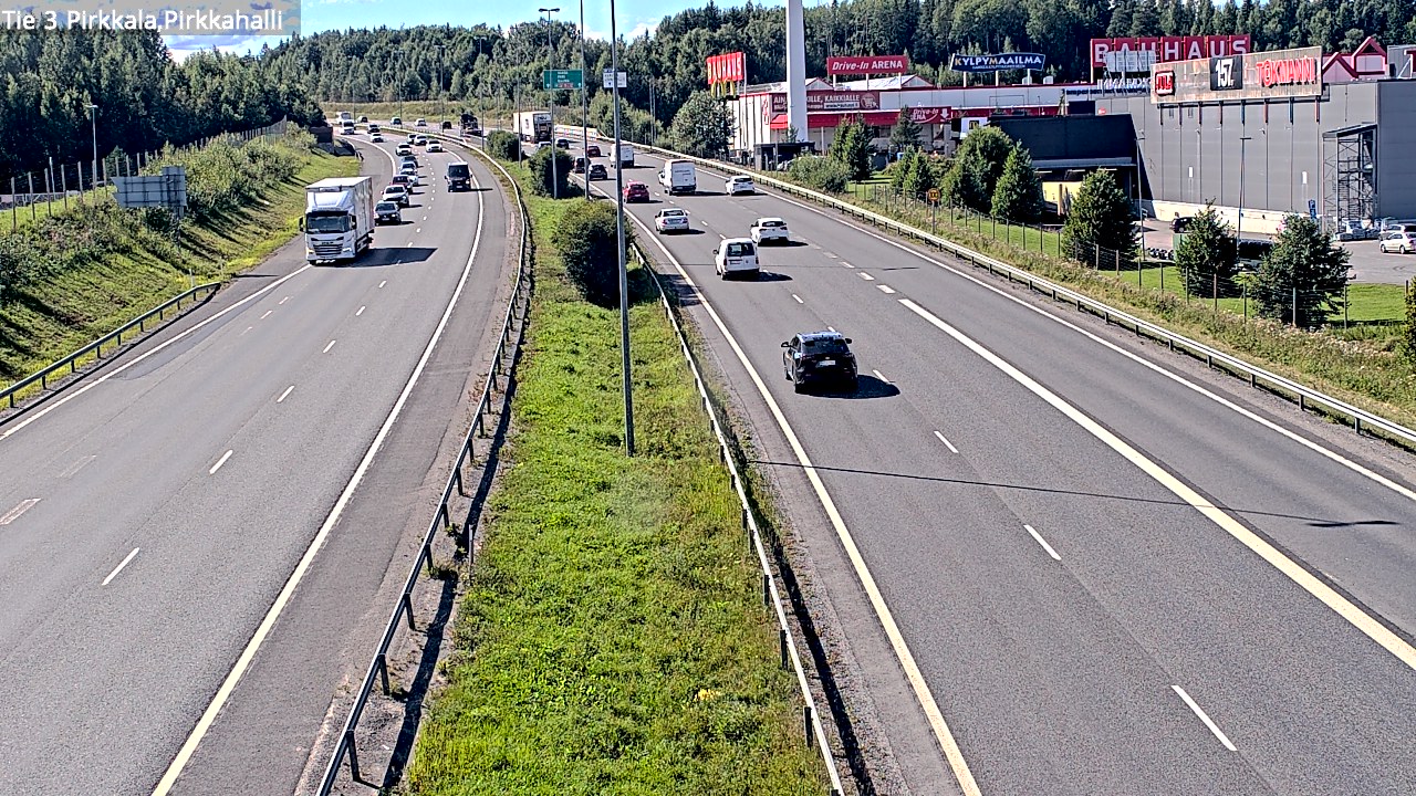 Kelikamerat Kuva Tie 3 Pirkkala, Pirkkahalli, Pirkkala, Pirkanmaa