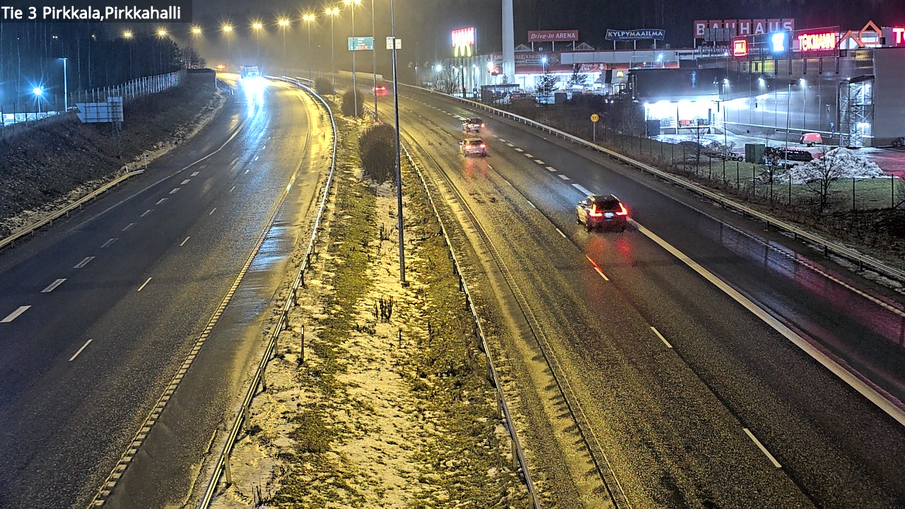 Weather Camera Image Väg 3 Birkala, Pirkkahalli, Pirkkala, Pirkanmaa