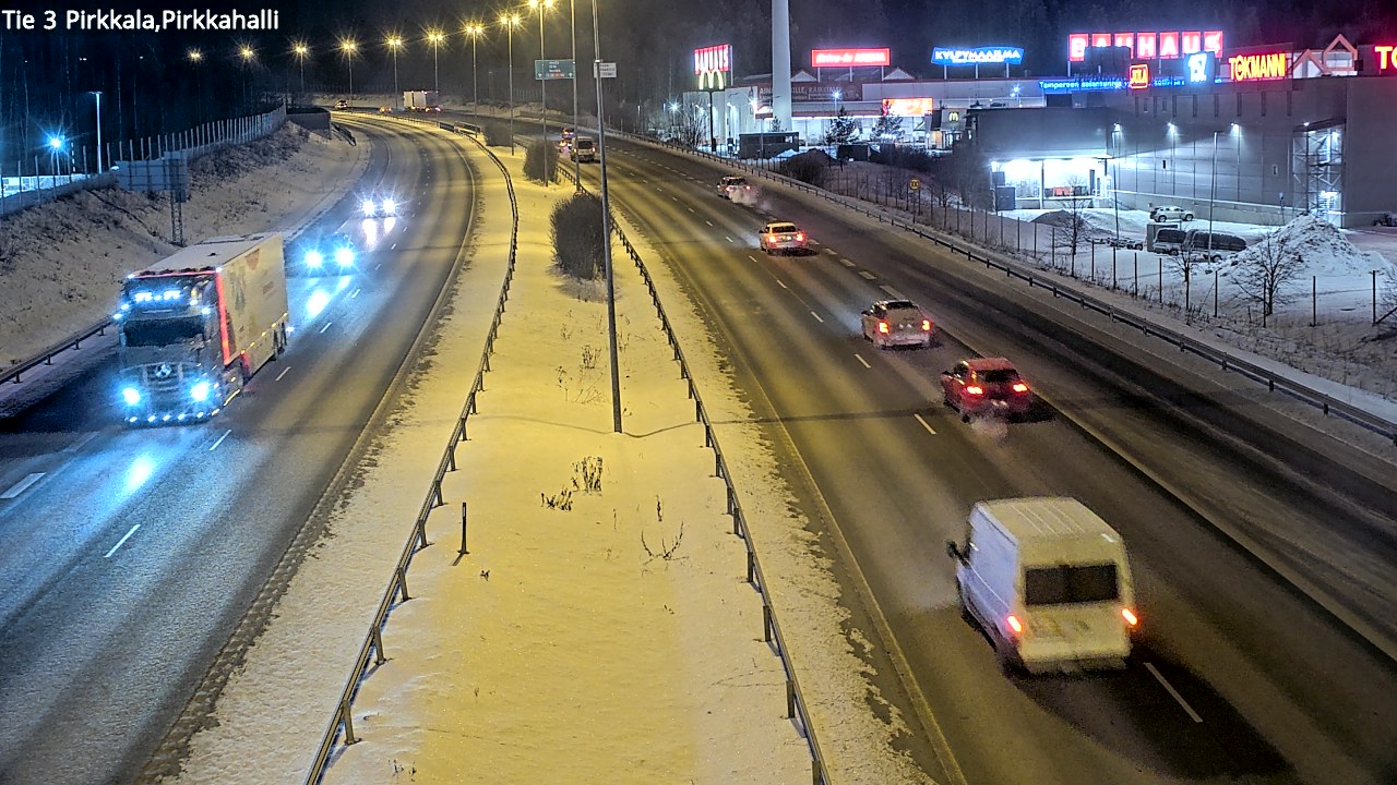 Kelikamerat Kuva Tie 3 Pirkkala, Pirkkahalli, Pirkkala, Pirkanmaa