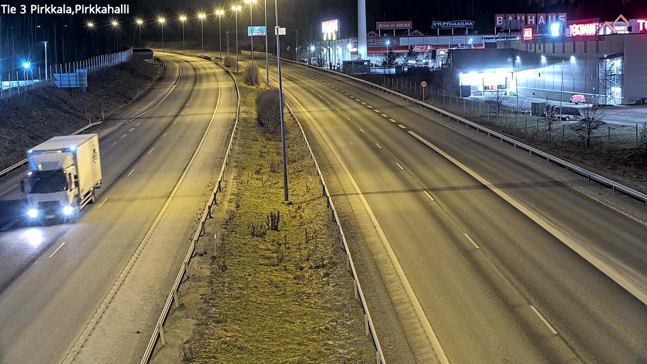 Kelikamerat Kuva Tie 3 Pirkkala, Pirkkahalli, Pirkkala, Pirkanmaa