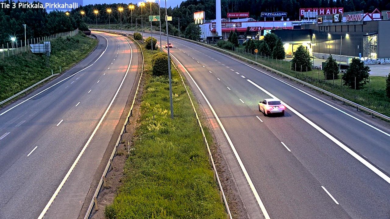 Kelikamerat Kuva Tie 3 Pirkkala, Pirkkahalli, Pirkkala, Pirkanmaa