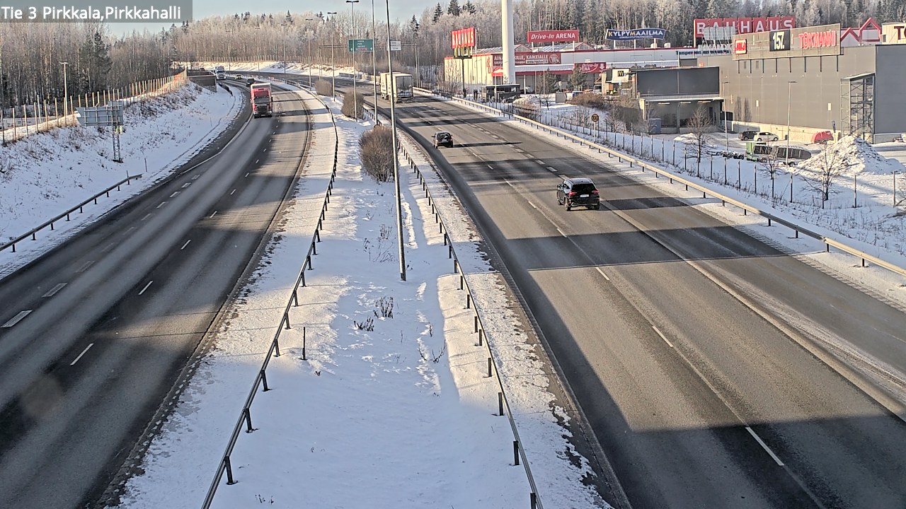 Kelikamerat Kuva Tie 3 Pirkkala, Pirkkahalli, Pirkkala, Pirkanmaa