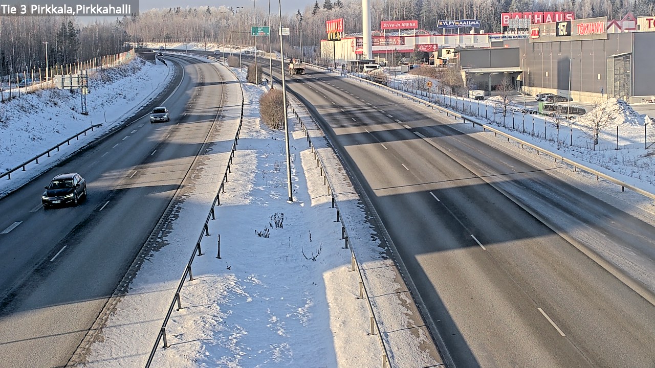 Weather Camera Image Väg 3 Birkala, Pirkkahalli, Pirkkala, Pirkanmaa
