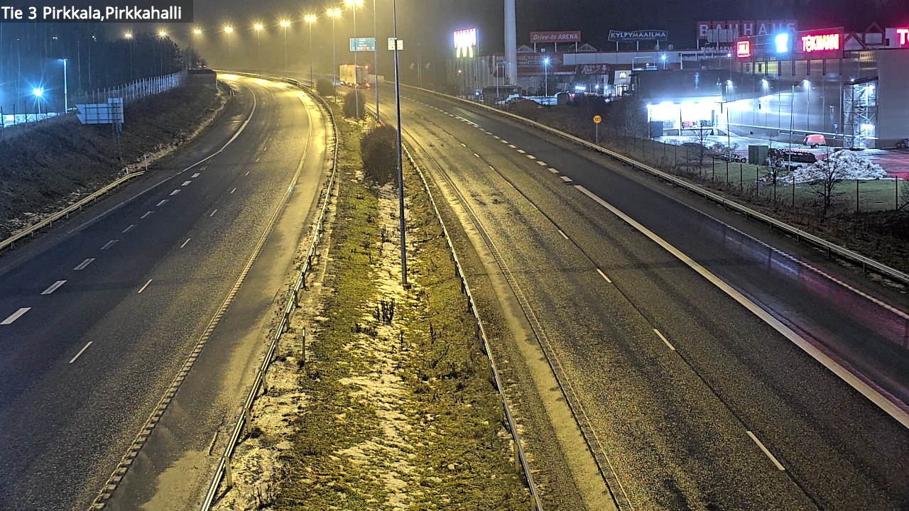 Weather Camera Image Väg 3 Birkala, Pirkkahalli, Pirkkala, Pirkanmaa