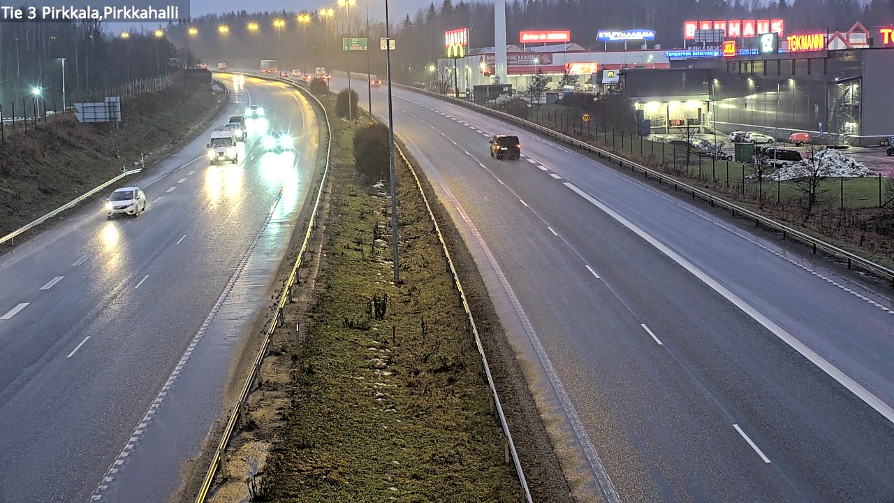 Weather Camera Image Väg 3 Birkala, Pirkkahalli, Pirkkala, Pirkanmaa