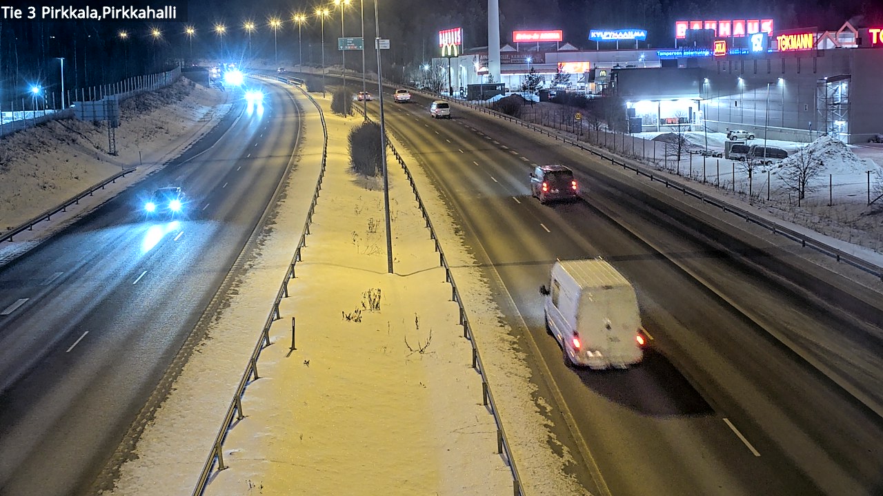 Kelikamerat Kuva Tie 3 Pirkkala, Pirkkahalli, Pirkkala, Pirkanmaa