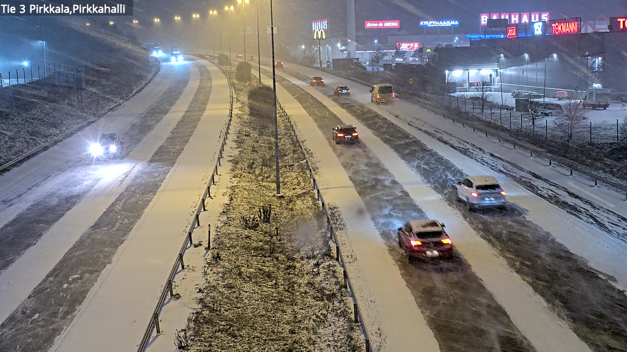 Kelikamerat Kuva Tie 3 Pirkkala, Pirkkahalli, Pirkkala, Pirkanmaa