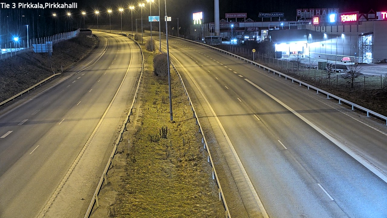 Kelikamerat Kuva Tie 3 Pirkkala, Pirkkahalli, Pirkkala, Pirkanmaa