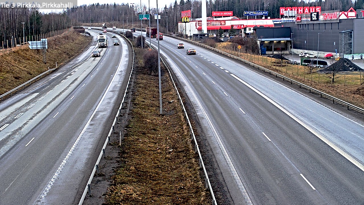 Kelikamerat Kuva Tie 3 Pirkkala, Pirkkahalli, Pirkkala, Pirkanmaa