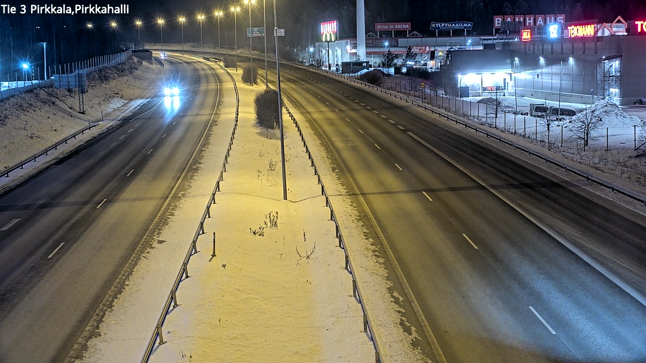 Kelikamerat Kuva Tie 3 Pirkkala, Pirkkahalli, Pirkkala, Pirkanmaa