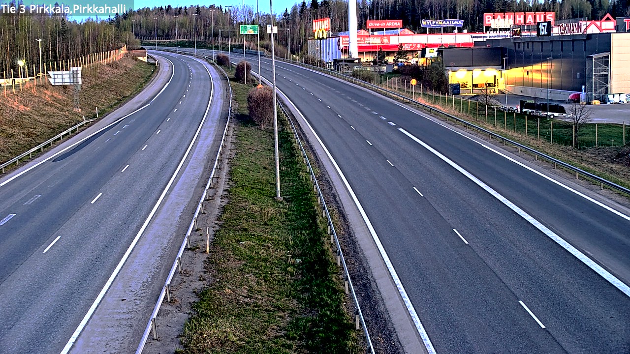 Kelikamerat Kuva Tie 3 Pirkkala, Pirkkahalli, Pirkkala, Pirkanmaa