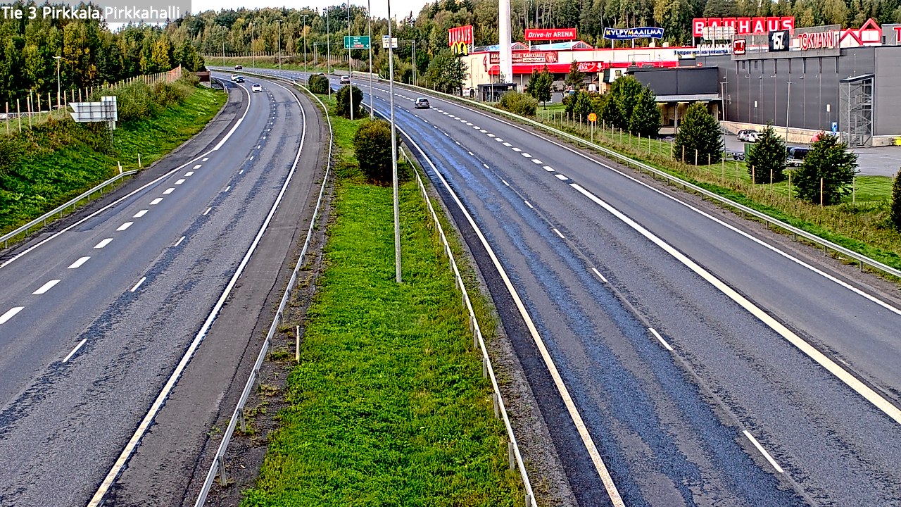 Kelikamerat Kuva Tie 3 Pirkkala, Pirkkahalli, Pirkkala, Pirkanmaa