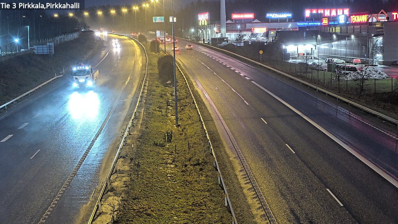 Weather Camera Image Väg 3 Birkala, Pirkkahalli, Pirkkala, Pirkanmaa