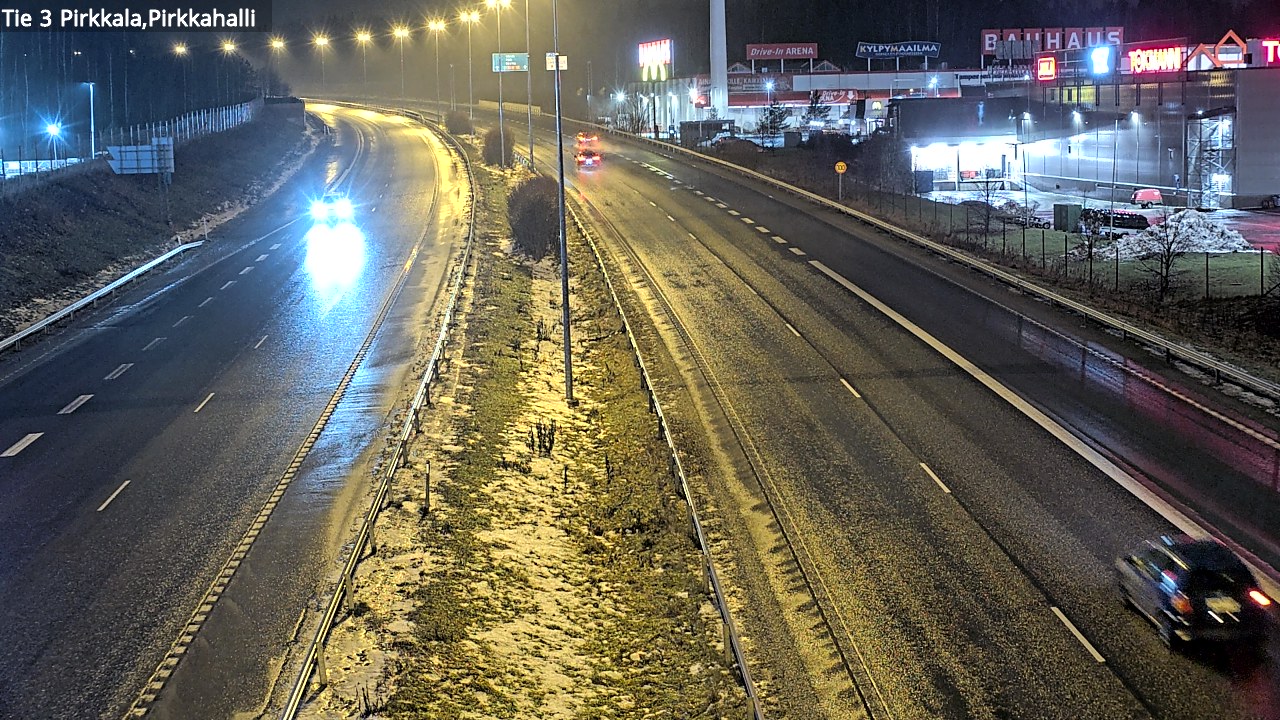 Weather Camera Image Väg 3 Birkala, Pirkkahalli, Pirkkala, Pirkanmaa