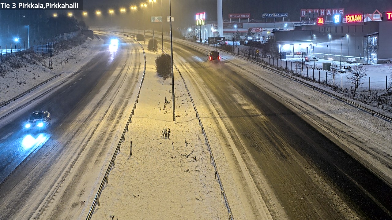 Kelikamerat Kuva Tie 3 Pirkkala, Pirkkahalli, Pirkkala, Pirkanmaa