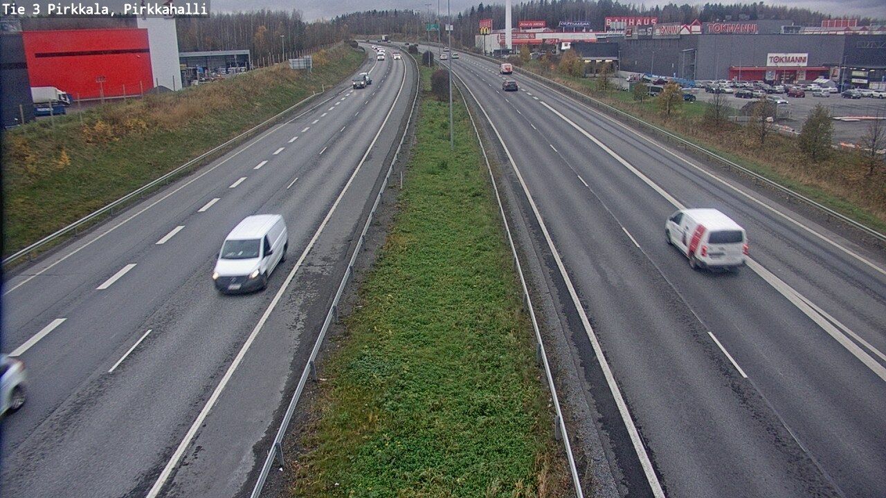 Kelikamerat Kuva Tie 3 Pirkkala, Pirkkahalli, Pirkkala, Pirkanmaa