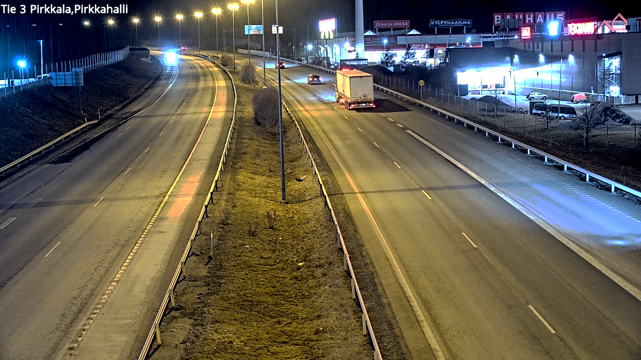 Kelikamerat Kuva Tie 3 Pirkkala, Pirkkahalli, Pirkkala, Pirkanmaa