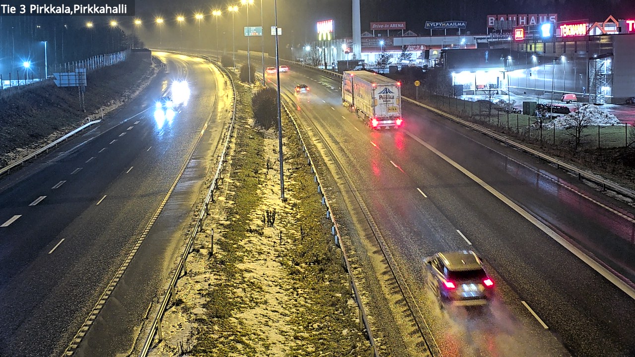 Weather Camera Image Väg 3 Birkala, Pirkkahalli, Pirkkala, Pirkanmaa