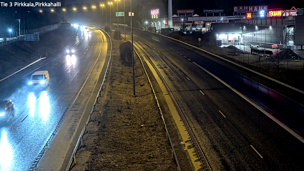 Kelikamerat Kuva Tie 3 Pirkkala, Pirkkahalli, Pirkkala, Pirkanmaa