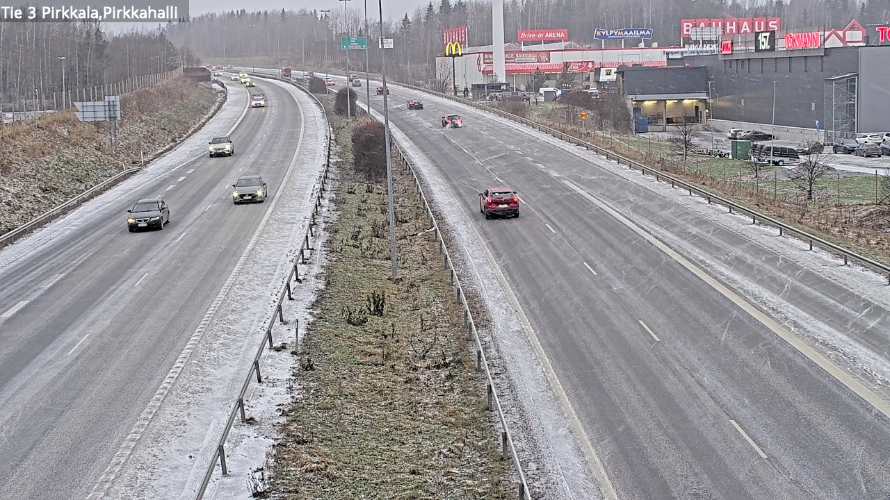 Kelikamerat Kuva Tie 3 Pirkkala, Pirkkahalli, Pirkkala, Pirkanmaa