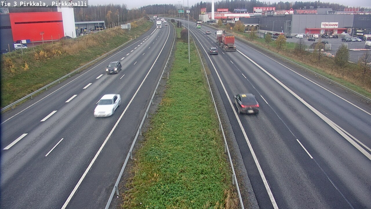 Kelikamerat Kuva Tie 3 Pirkkala, Pirkkahalli, Pirkkala, Pirkanmaa