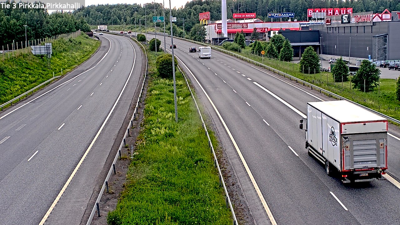 Kelikamerat Kuva Tie 3 Pirkkala, Pirkkahalli, Pirkkala, Pirkanmaa