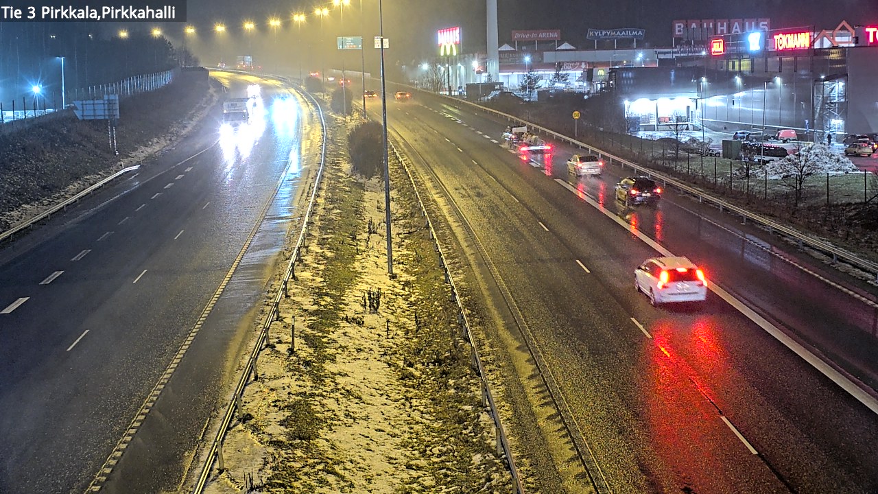 Weather Camera Image Väg 3 Birkala, Pirkkahalli, Pirkkala, Pirkanmaa